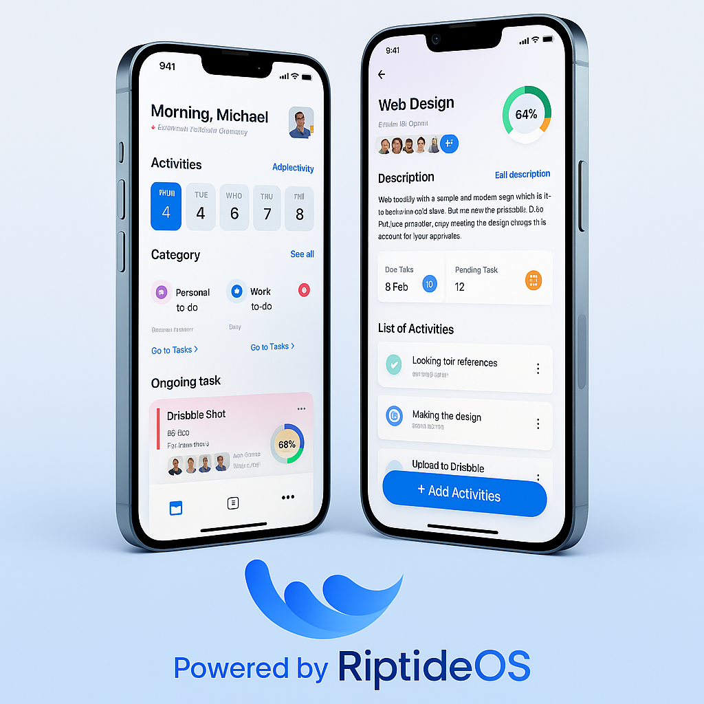 RiptideOS Website Apps